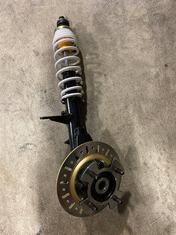 Front shock assembly passenger side